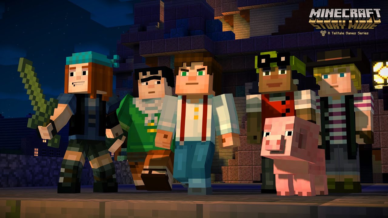 Minecraft: Story Mode gameplay screenshot